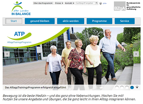 mc promotes exercise at an advanced age